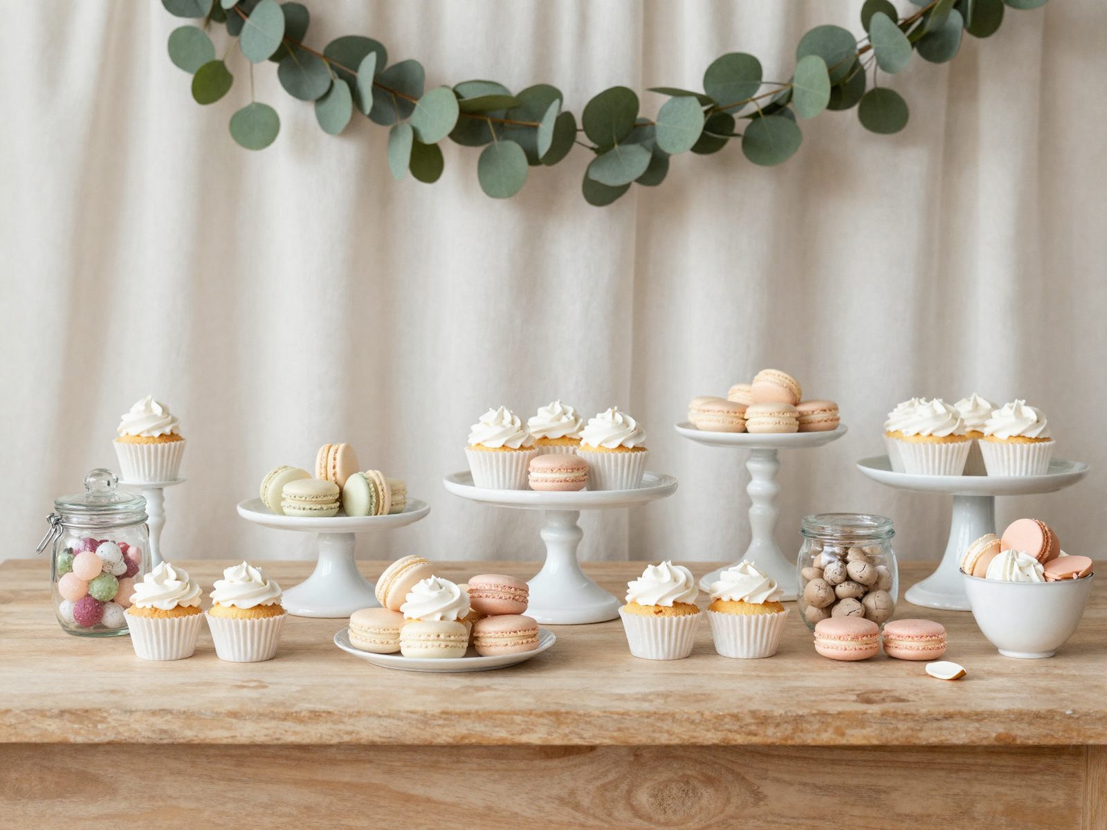 Mesa de doces para chá de bebê: como montar (estilo, quantidade, custo)