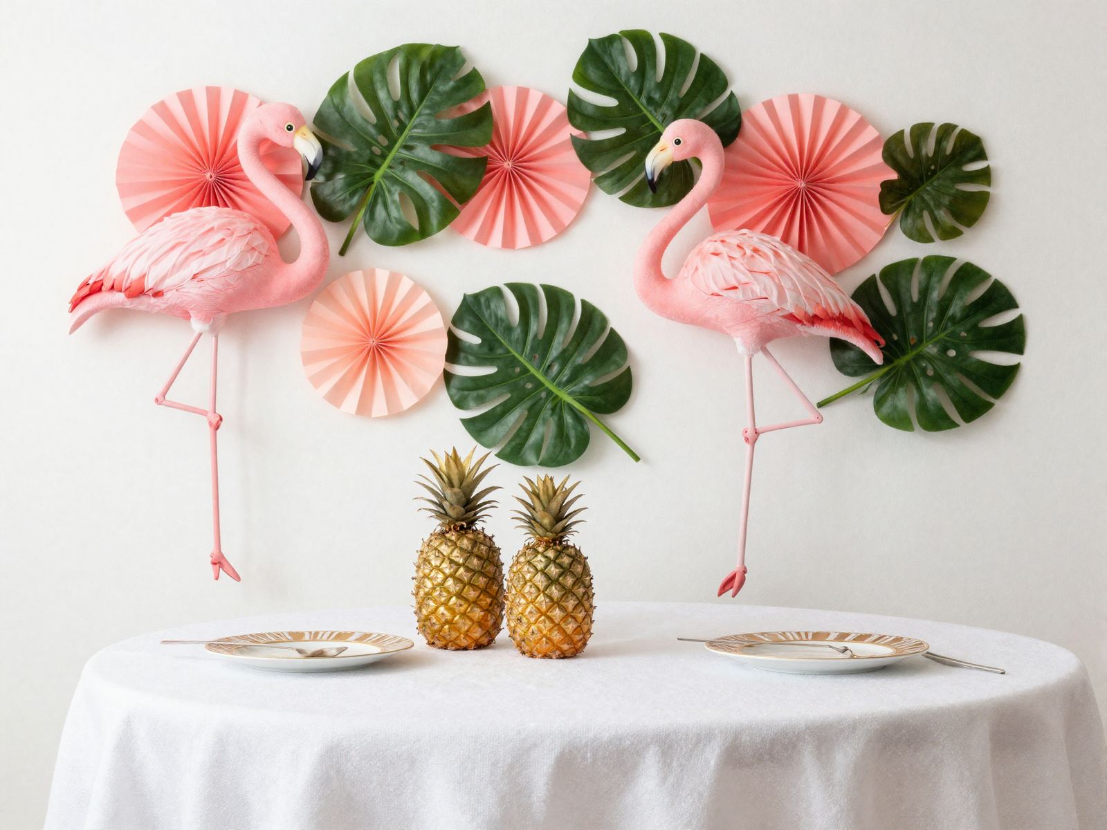 Tema flamingo para chá de bebê: paleta coral, decoração tropical e ideias
